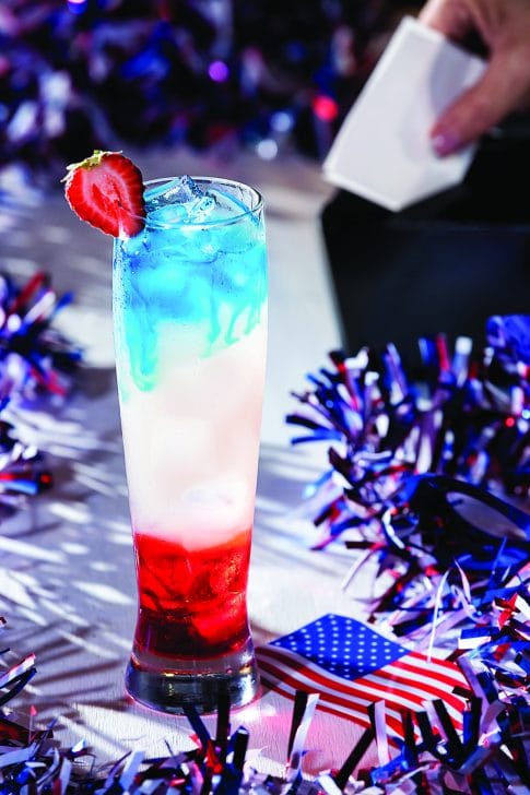The Patriot Cocktail from Boston's on the Beach / Photo by Georgy Papp