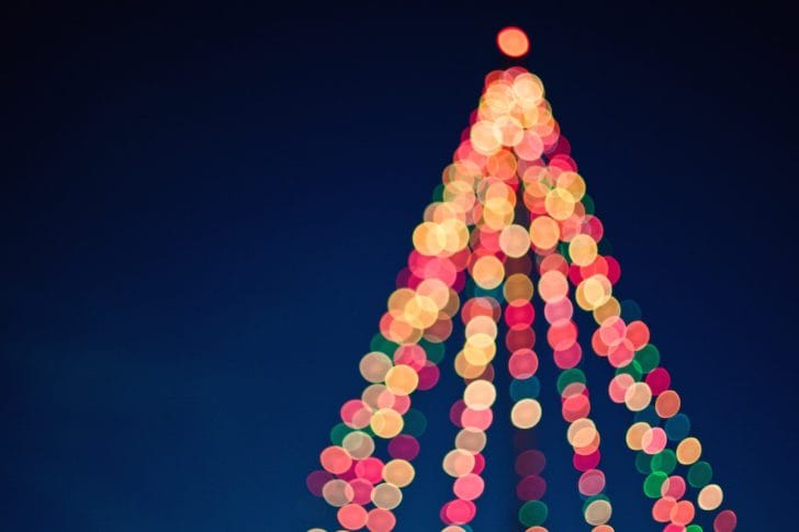 christmas tree lighting _ by tim-mossholder